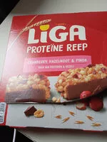 Mängden socker i Cranberry, hazelnoot en pinda