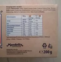 Mängden socker i Biscuit speculoos