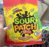 Mängden socker i Sour patch kids watermelon