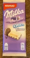Mängden socker i Milka Oreo Blanc