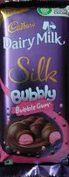 Mängden socker i Dairy Milk Silky Bubbly BubbleGum