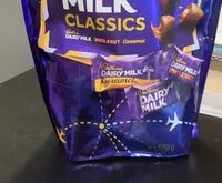 Mängden socker i Dairy Milk Classics