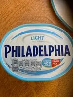 Mängden socker i Philadelphia light