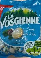 Mängden socker i La Vosgienne - Pine Sap Candies, 250g (8.9oz)