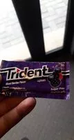 Mängden socker i Trident mixed berries flavor