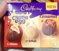 Mängden socker i Creme egg white and caramel