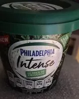 Mängden socker i Philadelphia intense herbes de provence