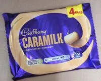Mängden socker i Cadbury Caramilk 4 x 28g bars