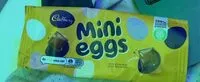 Mängden socker i Mini eggs Cadburys Bar