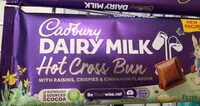 Mängden socker i Dairy milk hot Cross bun
