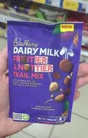 Mängden socker i Cadbury Dairy Milk Fruitier and Nuttier Trail Mix