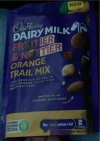 Mängden socker i Dairy milk orange trail mix