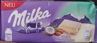Mängden socker i Chocolate Weiße Mandel