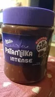 Mängden socker i Patamilka intense - Pâte à tartiner au cacao
