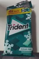 Mängden socker i Trident sugar free