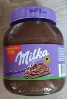 Mängden socker i Milka Haselnusscreme