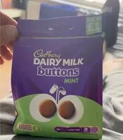 Mängden socker i Cadbury dairy milk buttons mint