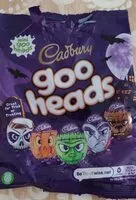Mängden socker i Goo Heads cadbury