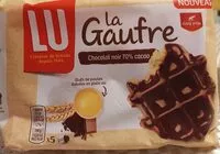 Mängden socker i La Gaufre chocolat noir 70pc cacao