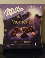 Mängden socker i Milka moments tendre notre