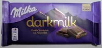 Mängden socker i Milka darkmilk