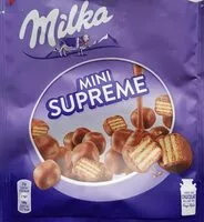 Mängden socker i Milka Mini Supreme