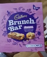 Mängden socker i Brunch bar raisin