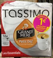 Mängden socker i Les Essentiels Grand' Mère Petit Déj