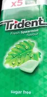 Mängden socker i Trident gum spearmint