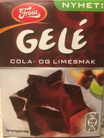 Mängden socker i Gelé Cola- og Limesmak