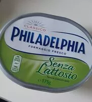 Mängden socker i Philadeplhia classico senza lattosio