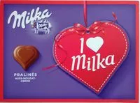 Mängden socker i I love Milka Pralinès Nuss-Nougat-Crème