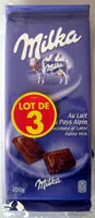 Mängden socker i Chocolat au lait du Pays Alpin