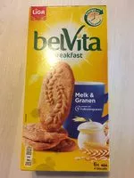 Mängden socker i Belvita breakfast