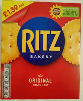 Mängden socker i Ritz crackers original