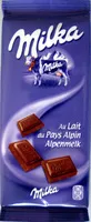 Mängden socker i Chocolat au lait du pays alpin (Lot de 4)