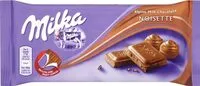 Mängden socker i Milka Noisette Chocolate Block 100G