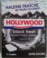 Mängden socker i Black fresh