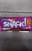 Mängden socker i Cadbury Snack 12pk