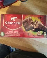 Mängden socker i Chocolat aux éclats de noisettes