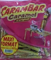 Mängden socker i CARAMBAR caramel sachet