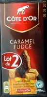 Mängden socker i Caramel Fudge, lot de 2