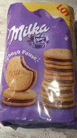 Mängden socker i Milka 2x260g choco pause lot