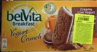 Mängden socker i Yogurt Crunch Creamy Live Yogurt