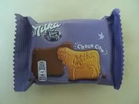 Mängden socker i Milka Biscuiți acoperiți cu ciocolată cu lapte alpin