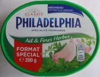 Mängden socker i Classic Philadelphia Ail & Fines Herbes (20 % MG) - Format Spécial