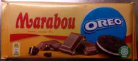 Mängden socker i Mjölkchoklad Oreo Marabou