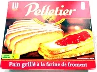 Mängden socker i Pain Grillé à la Farine de Froment