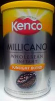 Mängden socker i Millicano Wholebean instant Sunlight Blend