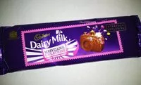 Mängden socker i Cadbury dairy milk marvellous creations chocolate tablet jelly popping candy shells